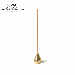 Handcrafted Brass and Wooden Lotus Incense Stick Holder Round Ash Catcher Tray for Home <b>Decor</b> Meditation and Prayer - Product Image 5