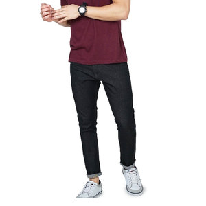 Jeans droits en denim 3D délavé sur mesure pour hommes, 100 % haute qualité, avec design uni tendance pour l'hiver - Product Image 2
