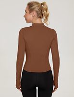 Leggings de yoga respirants, écologiques, à séchage rapide, de qualité supérieure, avec fermeture éclair avant, extensibles dans quatre directions, pour la course à pied et le yoga