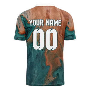 Nouveaux maillots de foot avec numéro et logo personnalisés, manches courtes, respirants, séchage rapide, légers. - Product Image 6