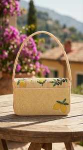 Bolso de Hombro Artesanal con Cuentas, Lentejuelas y Borlas, con Cierre de Cremallera, para Playa, Estilo Castillo de Arena, Bolso de Verano Costero - Product Image 5