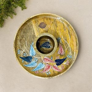 Luxury <b>Decorative</b> Wooden Tray for Sophisticated Interiors Rustic Wooden Printed Tray for Farmhouse Home <b>Decor</b> at cheap price - Product Image 1