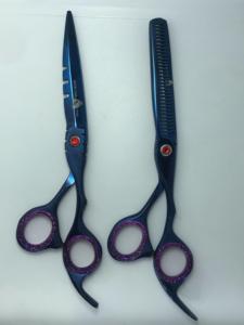 Nouvelles Ciseaux de Coiffure Personnalisables de 7,5 Pouces avec Logo, en Acier Inoxydable, pour Salon et Usage Domestique - Product Image 6