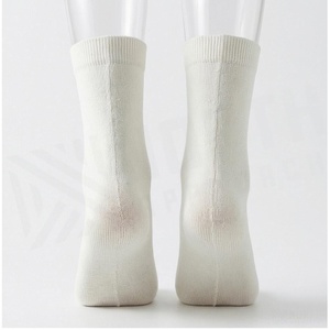 Crew <b>Socks</b> Geometric Pattern Blue Breathable <b>Running</b> <b>Socks</b> for Adults Spring Season - Product Image 2