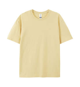 Camiseta Unisex de Verano, Estilo Urbano, Holgada, 310 GSM, Tejido de Punto, 100% Algodón, Diseño Liso, Logotipo Personalizado, Hombros Caídos, Cuello Redondo - Product Image 6