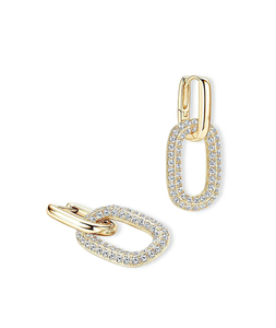 Pendientes de Diamantes de Laboratorio Timeless Beauty, Plata 925, Estilo Vintage, Certificados por IGI, Diamantes Redondos Brillantes para Compromiso y Boda - Product Image 3