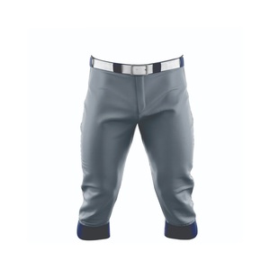Pantalones Cortos de Baloncesto para Hombre, Grises, de Poliéster, con Puños Azules, Transpirables, Ropa Deportiva, Talla Adulto - Product Image 1