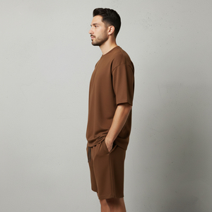 Conjunto de Verano 2026 para Hombre, Camisa y Pantalones Cortos Casuales, Tela Transpirable y Cómoda, Ideal para Vacaciones, Actividades al Aire Libre y Gimnasio - Product Image 6