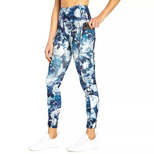 Solid Elastic Waist High Waist Wrinkle-Resistant Full Length <b>Yoga</b> <b>Pants</b> for Sports Running Fitness <b>Yoga</b> Wear Leggings - Product Image 2