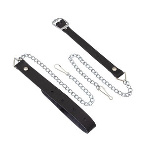 Sporran Escocés de Cuero y Piel Negros con Diseño de Nudo Celta, Accesorio Tradicional para Kilt de las Tierras Altas para Hombre, Sporran Celta Hecho a Mano - Product Image 5