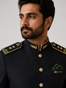 Epaulettes Ceremoniales de Alta Calidad, Hechos a Mano, de Lona, para Coser, en Oferta, Sunjotra Industries - Product Image 6