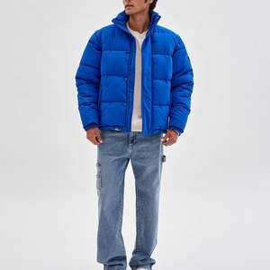 Chaqueta Acolchada con Capucha para Hombre, Diseño Único, Cierre Frontal Completo, Reversible, Impermeable, Resistente al Viento, Cómoda, Cálida y Transpirable - Product Image 4