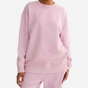 Nouveau sweat à capuche en molleton 100 % coton à manches longues avec logo personnalisé 2026 – Sweat à capuche personnalisable pour femme - Product Image 5