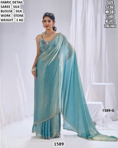 Sari de créateur Aabha - Product Image 6
