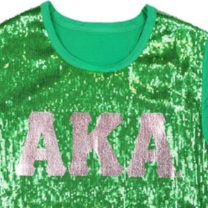Custom Green <b>Sequin</b> Short Sleeve T <b>Shirt</b> Glitter Graphic Crew Neck Casual Fashion Top Sparkling Women Party Wear Stylish Apparel - Product Image 5