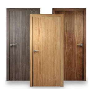 Puerta Interior de Diseño de Lujo, Contemporánea, de Madera Sólida con Núcleo Hueco, Impermeable, para Uso Comercial en Oficinas, Espacios Comerciales, Apartamentos y Almacenes - Product Image 1