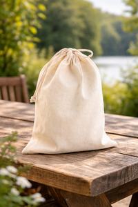 Bolsa de Yute con Cordón Nature Lock, Reutilizable, Ecológica, Biodegradable, Duradera, para Almacenamiento, Embalaje de Regalos Sostenible para Tiendas - Product Image 2