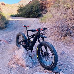 Bicicleta Eléctrica Fat Bike 2025 de Fibra de Carbono, 48V 1000W, Suspensión Completa, Bafang M630, M620 - Product Image 2