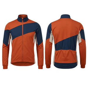 Professional Sports <b>Cycling</b> <b>Jacket</b> With Breathable Fabric Lightweight Design Full Front Zipper Wind Protection - Product Image 1