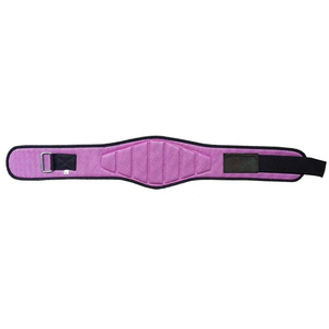 Pink Adjustable <b>Weight</b> Lifting <b>Belt</b> With Buckle Closure Unisex Breathable Strength Training Gear By ASKIM IMPEX Fitness Safety - Product Image 2