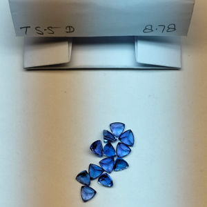 Tanzanita Azul Natural de 5.5MM, Corte Trillón, Gema Suelta de la Mejor Calidad para Joyería, Red Mountain Gems - Product Image 5