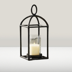 New Standard Design Shiny <b>Black</b> Finish Candle <b>Lanterns</b> For Home Decoration Metal Candle Holder and <b>Lantern</b> Customized - Product Image 3