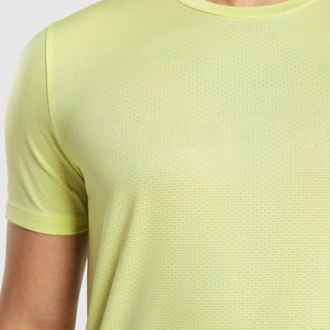 เสื้อยิมแห้งเร็วสำหรับผู้ชาย เสื้อยืดออกกำลังกาย MOQ ต่ำ 100% ผ้าฝ้าย ทรงหลวม พิมพ์ลาย ราคาขายส่ง - Product Image 5