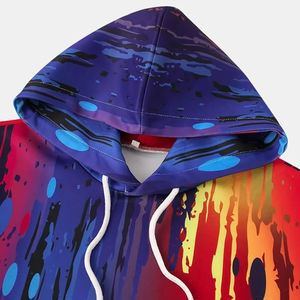 Sudaderas con Capucha Personalizadas para Hombre, Sublimadas, Sólidas, de Invierno, Alta Calidad, 100% Poliéster, Tejido Transpirable, Precio Bajo, Servicio OEM - Product Image 3