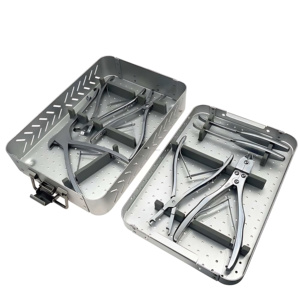 Juego de Instrumentos Quirúrgicos Ortopédicos para Placas de Costillas, 7 Piezas, Herramientas de Fijación Ósea de Acero Inoxidable, Certificación CE ISO, Proveedor Mayorista - Product Image 3
