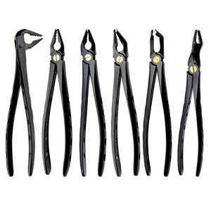 Juego de fórceps dentales de extracción de agarre profundo con certificación CE, 6 piezas, herramienta manual de extracción de dientes de acero inoxidable alemán de Dentavex - Product Image 5