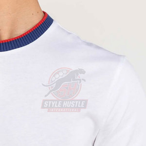 Nuevo diseño, precio económico, camisetas estampadas 100% algodón para hombre, ropa informal, camiseta holgada para hombre en verano - Product Image 6