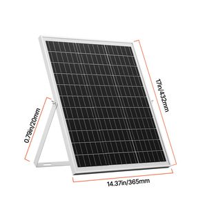 Caricabatterie Solare 25W 12V con Regolatore MPPT, Prese USB e DC, Caricatore e Mantenitore Intelligente a Corrente Costante - Product Image 2