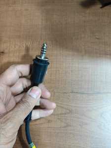 High Quality Jupitor Aviation Headset JT TYPE 671 <b>Adapter</b> Audio <b>Plug</b> U174 NATO <b>Plug</b> Black Silver Plated Brass Socket Type 691 - Product Image 1