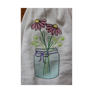 ผ้าเช็ดครัวลายดอกดาวเรืองสีเหลือง สำหรับร้านอาหาร ผ้าฝ้าย ขนาด 45x70 ซม. ซึมซับน้ำได้ดี ทนทาน ซักได้บ่อย มาตรฐาน ISO 9001 - Product Image 3