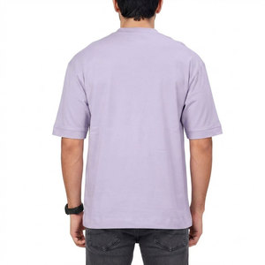Camiseta Casual para Hombre, Diseño Personalizado, Color Sólido, Estilo Moderno, Manga Corta, Corte Ajustado, Cómoda para el Verano - Product Image 2