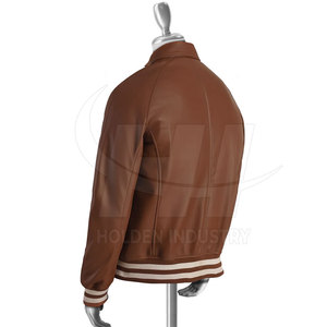 แจ็คเก็ตเบสบอลหนัง Smart Choice เนื้อผ้านุ่มสบาย ดีไซน์ทันสมัย - Product Image 3