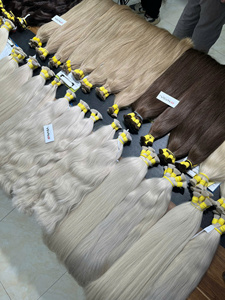 Extensiones de Cabello Humano Vietnamita de Alta Calidad, 100g, Múltiples Colores, 60cm de Largo, Súper Dobles, en Paquetes - Product Image 2