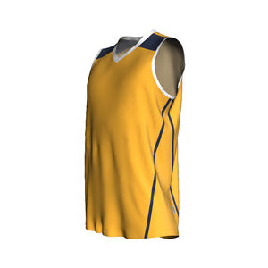 Maillots de basket-ball pour hommes grande taille respirants et bon marché en gros, 100% polyester, broderie personnalisée, vêtements de sport, maillot de basket-ball - Product Image 6