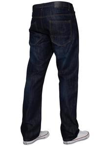 Pantalones Vaqueros de Mezclilla para Hombre, Ecológicos, de Pierna Ancha, Color Azul Claro, 100% Algodón, Cintura Media, Corte Recto, Transpirables - Product Image 4