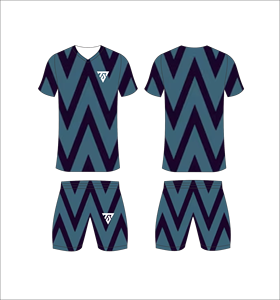 Ensemble de maillots de football personnalisés sublimés noir, rouge et blanc, col en V, manches courtes, évacuation de l'humidité, coupe athlétique pour adultes, toutes saisons - Product Image 2