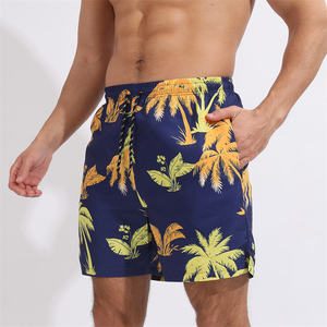 Shorts de plage pour hommes en coton 100 %, légers, séchage rapide, coupe ample, pour la natation et le surf – Grande promotion - Product Image 1