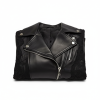 Veste en cuir pour femmes, respirante, sur mesure, OEM, vente en gros