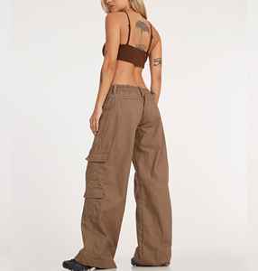 Pantalons cargo d'hiver pour femmes, élégants et pratiques pour tous les jours, prix bas, plusieurs poches. - Product Image 4