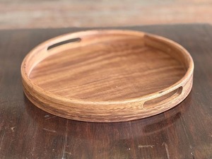 Plateau de service en bois naturel, durable, fait main, en bois d'acacia, pour table à manger, cuisine, restaurant, restauration, style écologique - Product Image 4