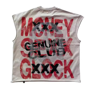 Camiseta sin Mangas Glory 2026 Personalizada, Estilo Urbano, 100% Algodón, Estampado Gráfico, Unisex, Ropa Casual - Product Image 2