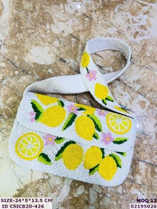 Craftstages International - Bolso Bandolera de Cuentas Hecho a Mano para Mujer, Bolso de Hombro, Bolso de Mano de Moda Hecho a Mano de Primera Calidad - Product Image 4