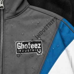 Veste coupe-vent unisexe de qualité supérieure en tissu ripstop, finition mate, vêtements techniques haut de gamme avec fermetures éclair imperméables pour les marques de vêtements de créateurs - Product Image 3