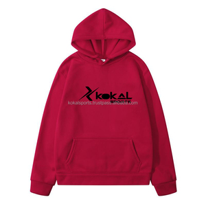 Sudadera con Capucha Kokal Sports para Hombre y Mujer, de Algodón/Poliéster, Invierno, Casual, Manga Larga, Talla Grande, Estampado Digital Sólido - Product Image 6