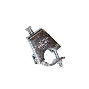 Drop Forged 48.3mm Zinc Plated Fixed Girder Coupler Beam Clamp For Tubular Scaffolding In Industry