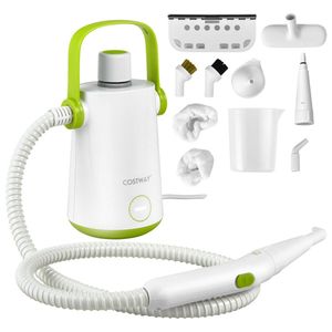 Pulitore a Vapore Multifunzione 1000W con Vapore ad Alta Temperatura 203°F, Pressione 5 Bar, Serbatoio da 300ml, Pulizia Continua 12 Minuti, Spina USA - Product Image 4